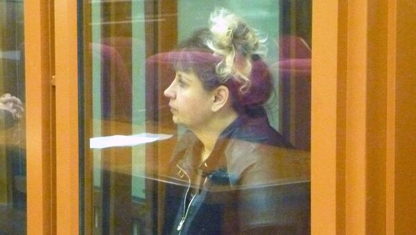 Светлана Степенько во время оглашения приговора. 17 мая 2017