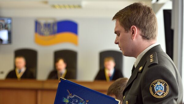 Военный прокурор генеральной прокуратуры Украины Руслан Кравченко. Архивное фото