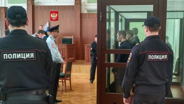 Вынесение приговора военным, убившим медсестер в Петербурге