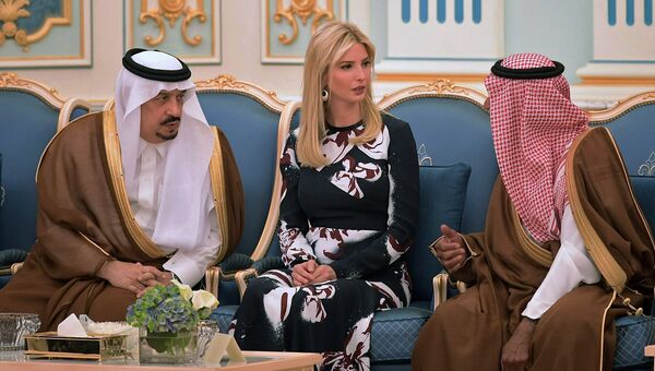 Иванка Трамп в Саудовской Аравии. 20 мая 2017