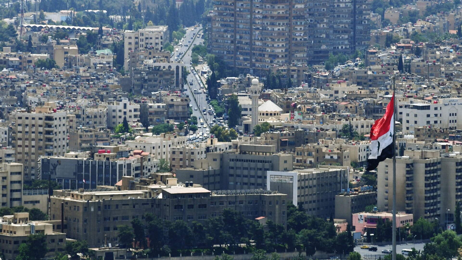 Вид на Дамаск, Сирия - РИА Новости, 1920, 02.01.2023