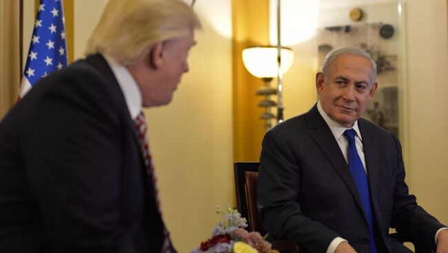 Дональд Трамп и Беньямин Нетаньяху. Архивное фото