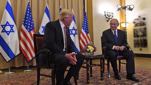 Переговоры Трампа и Нетаньяху. Архивное фото