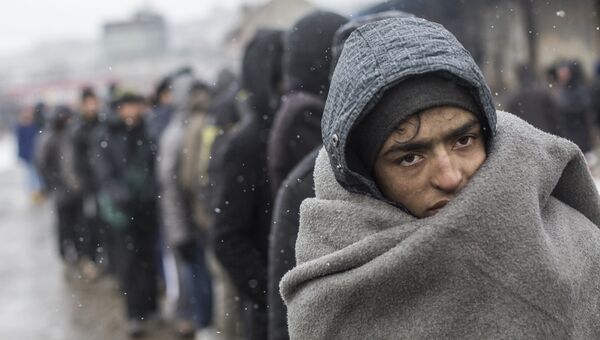 Беженцы в Белграде. Работа фотографа Алехандро Мартинес Велес из Испании