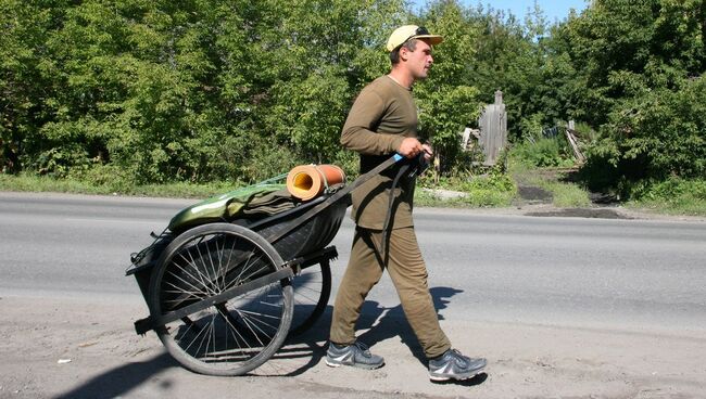 Путешественник Илья Фролов