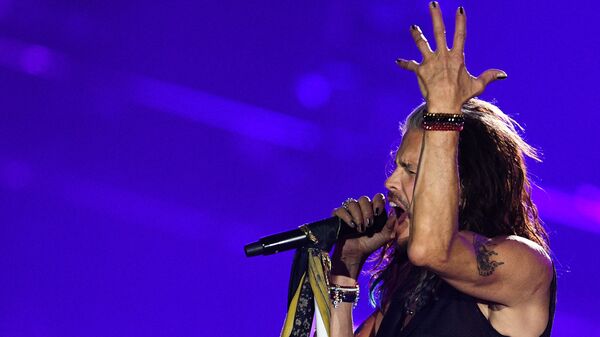 Солист американской группы Aerosmith Стивен Тайлер