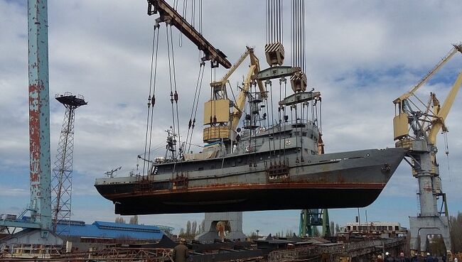 Морское водолазное судно U700 Нетешин ВМС Украины