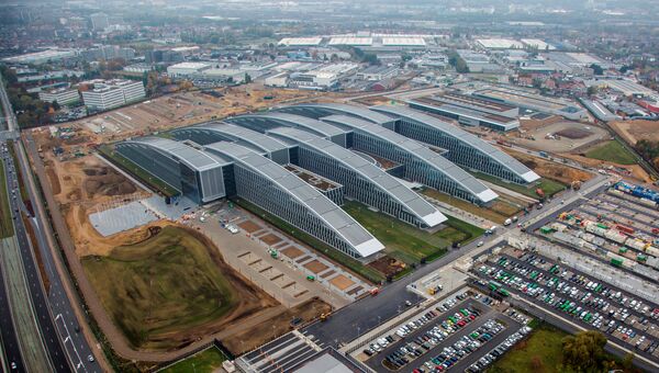 Здание новой штаб-квартиры НАТО в Брюсселе
