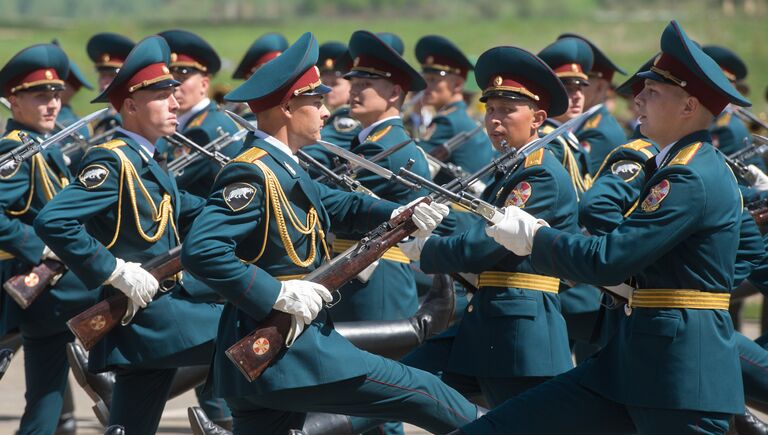 Показательные выступления спецподразделений правоохранительных органов РФ на открытии выставки День передовых технологий правоохранительных органов РФ в Московской области