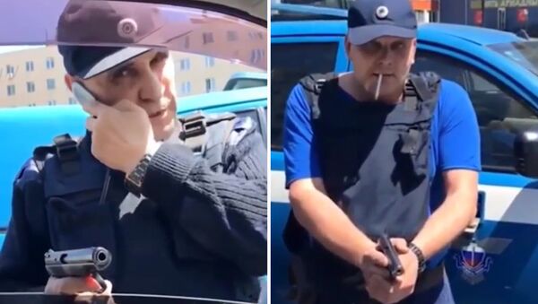 Сотрудники спецсвязи, угрожавшие водителю во Владивостоке
