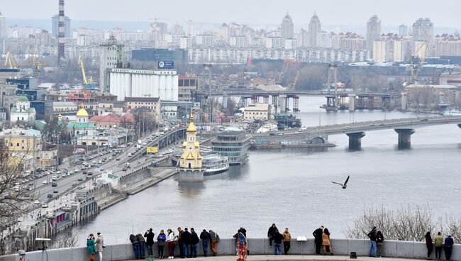 Вид на Киев. Архивное фото