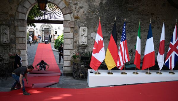 Подготовка к саммиту G7 в Италии. 26 мая 2017