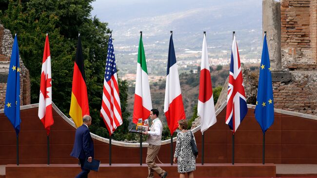 Подготовка к саммиту G7 в Италии. Архивное фото