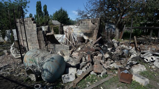 Ситуация в Донецкой области. Архивное фото