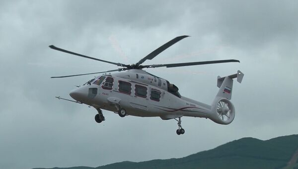 Первый полет новейшего российского вертолета Ка-62