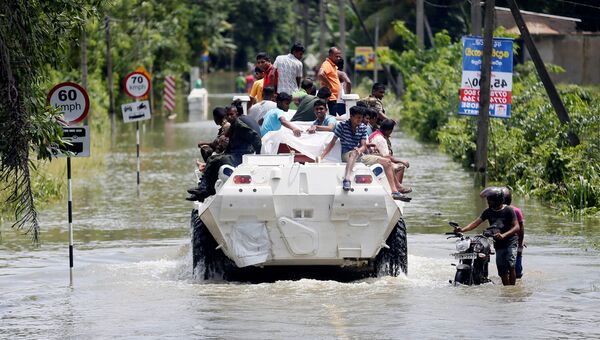 Наводнение в Шри-Ланке