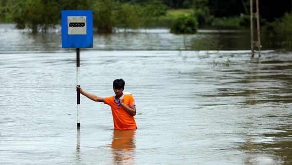 Наводнение в Шри-Ланке. Архивное фото