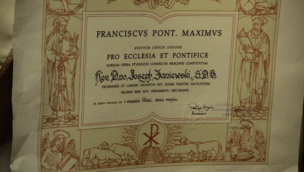 Документ папы Франциска