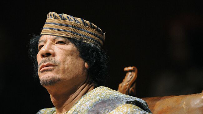 Муаммар Каддафи. Архивное фото