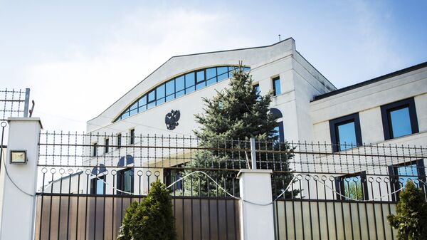 Здание посольства России в Кишиневе