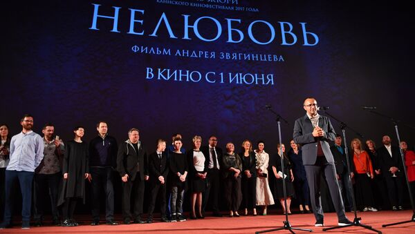 Режиссер Андрей Звягинцев на премьере фильма Нелюбовь. 31 мая 2017