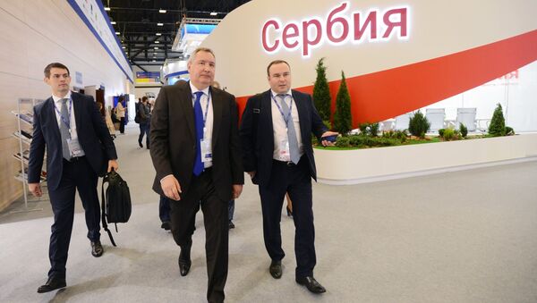 Дмитрий Рогозин на Санкт-Петербургском международном экономическом форуме 2017