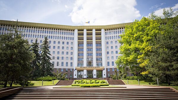 Здание парламента Молдавии в Кишиневе. Архивное фото