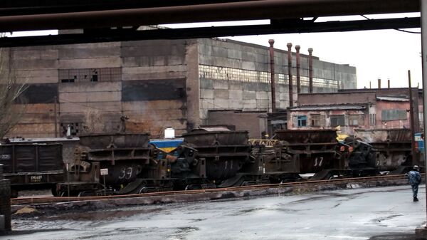 Металлургический завод в Енакиеве. Архивное фото