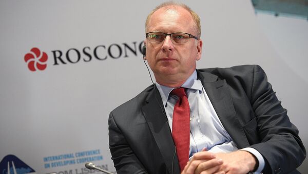 Генеральный директор Ассоциации европейского бизнеса Франк Шауфф на Санкт-Петербургском международном экономическом форуме 2017