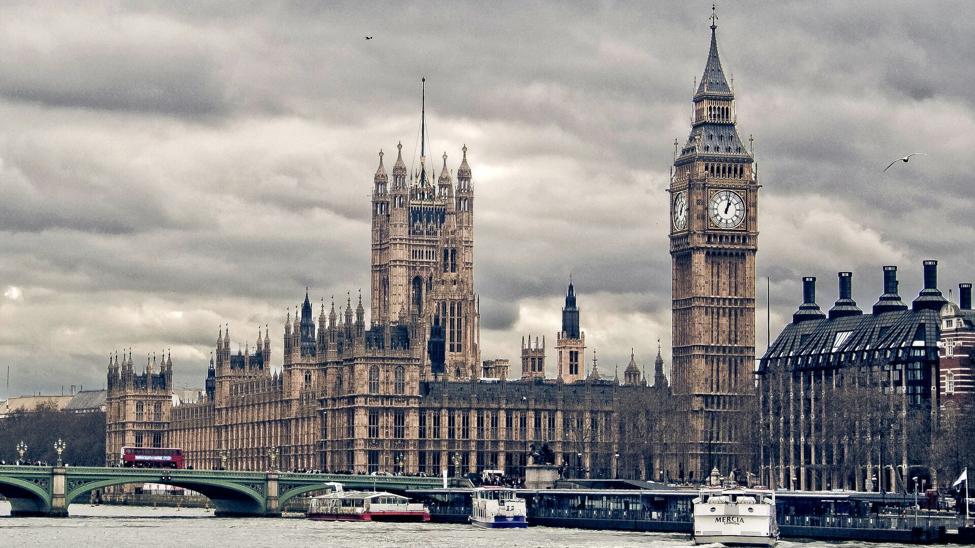 Здание парламента Великобритании в Лондоне - РИА Новости, 1920, 07.07.2022