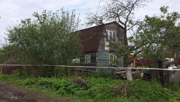 На месте массового убийства в Тверской области. 4 июня 2017