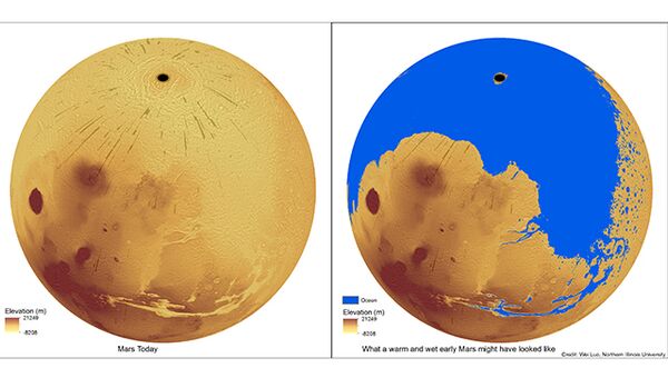 Марс сегодня и океаны Марса в прошлом