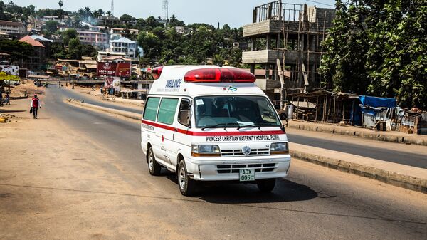 Автомобиль скорой помощи в Сьерра-Леоне