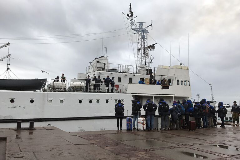 Волонтёры комплексной экспедиции РГО Гогланд готовятся к отплытию на внешние острова Финского залива