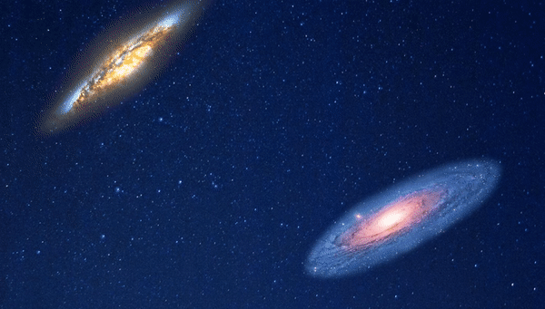 Ученые выяснили, почему газовый нимб галактик разогревается до сверхвысоких температур при их слиянии