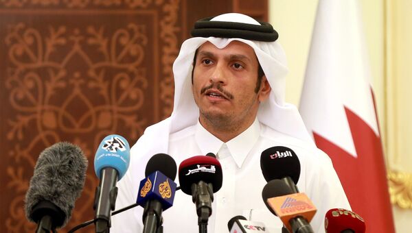 Министр иностранных дел Катара Мохаммед бин Абдулрахман аль-Тани. Архивное фото