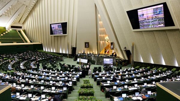 В зале заседаний парламента Ирана
