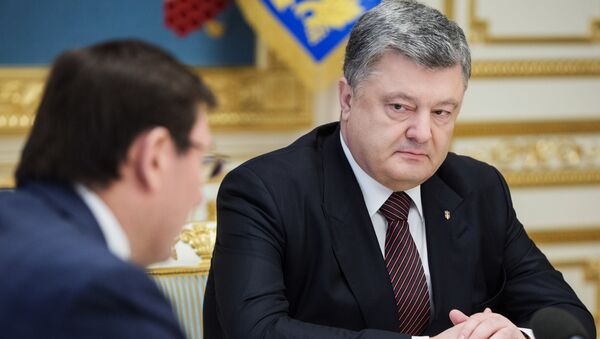 Президент Украины Петр Порошенко в Киеве