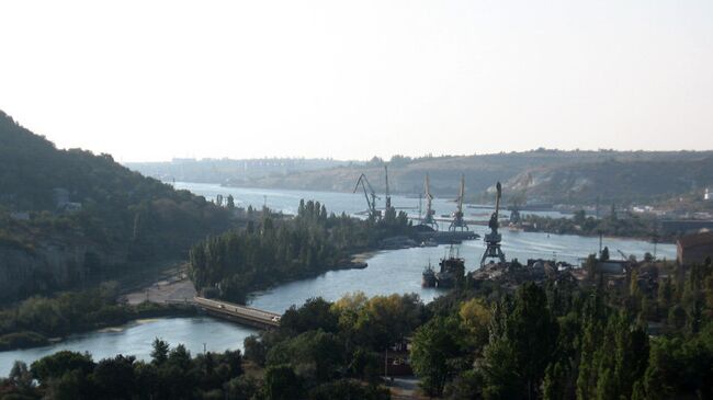 Устье реки Черной в Инкермане