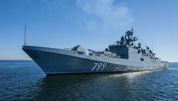 Фрегат Адмирал Макаров пополнит Черноморский флот в ноябре, 2017. Архивное фото
