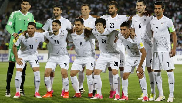 Сборная Ирана перед матчем с командой Узбекистана, 12 июня 2017