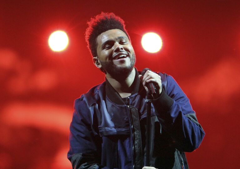 Выступление группы The Weeknd в Атланте