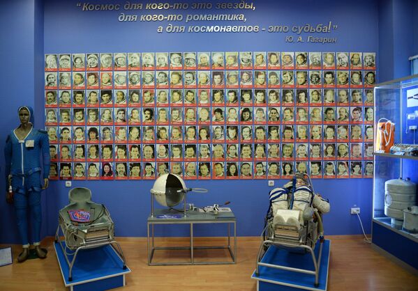 Экспозиция музея истории космодрома Байконур