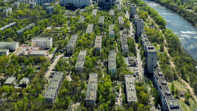 Пятиэтажные дома, включенные в программу реновации в Москве