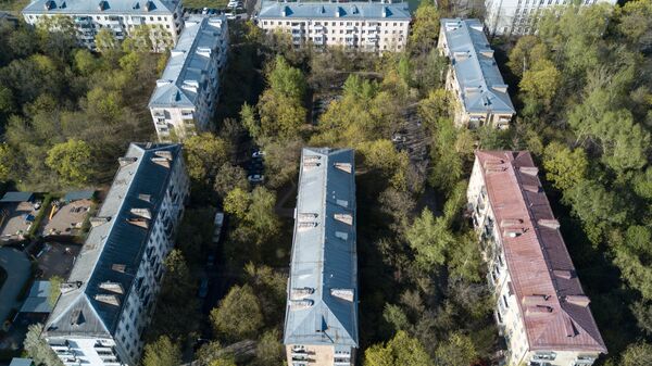 Пятиэтажные дома, включенные в программу реновации в Москве. Архивное фото