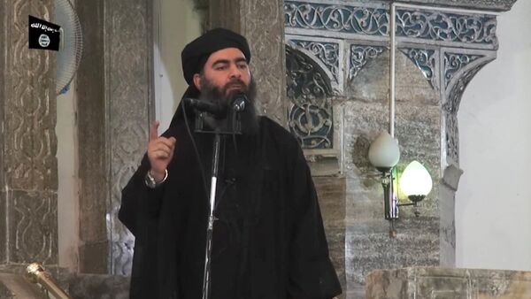 Лидер Исламского государства (ИГ, запрещена в РФ) Абу Бакра аль-Багдади