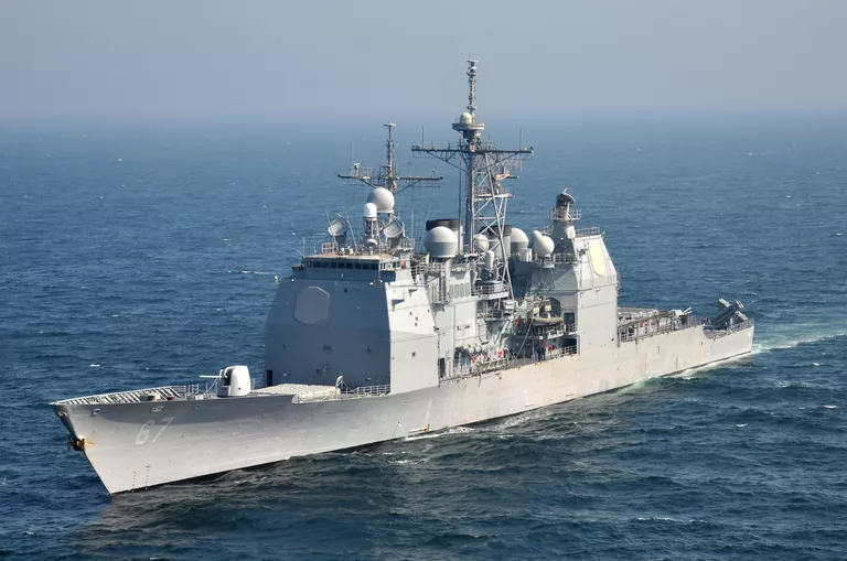 Ракетный крейсер Shiloh ВМС США Ракетный крейсер Shiloh ВМС США