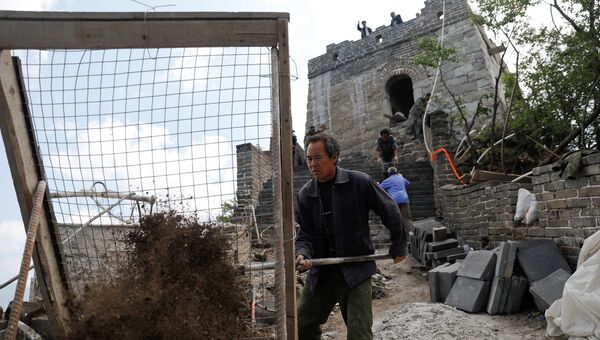 Реконструкция участка Великой Китайской стены