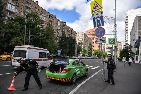 Работа экипажа дорожного патруля ЦОДД Работа экипажа дорожного патруля ЦОДД
