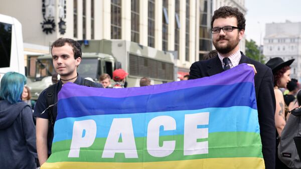 Марш равенства ЛГБТ-сообщества в Киеве